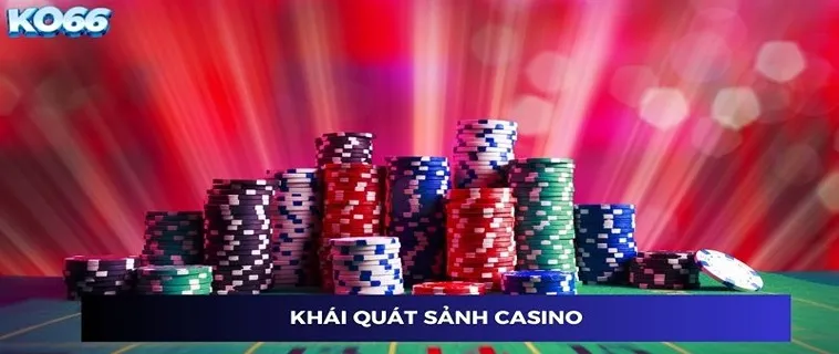 Sảnh Casino EVO KO66 Với Hàng Ngàn Trò Chơi Hấp Dẫn